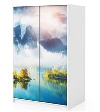 Naklejka na szafę - Mglisty poranek 0019