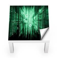 Naklejka na stolik LACK IKEA - Matrix 0166