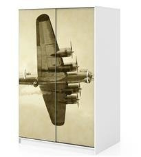 Naklejka na szafę - Samolot bombowy 0103