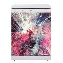 Naklejka na zmywarkę - Kolorowa abstrakcja 0601