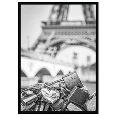 Plakat - Kłódki miłości