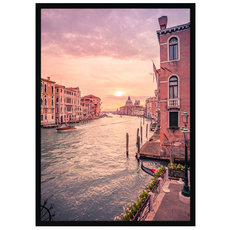 Plakat - Różowa Wenecja
