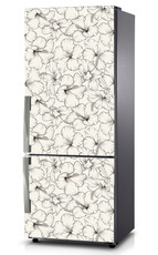 Mata na lodówkę - Hibiskus