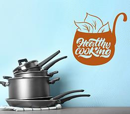 Naklejka na ścianę - Zdrowa zupa - 0115