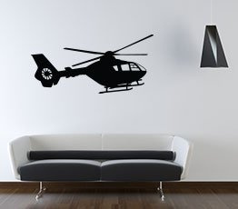 Naklejka na ścianę - Helikopter