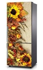 Naklejka na lodówkę - Słoneczniki 0160
