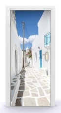 Naklejka na drzwi - Greckie klimaty 0582