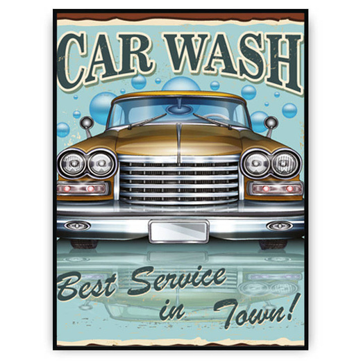 Plakat - Car wash