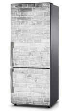 Mata na lodówkę - Szara cegła