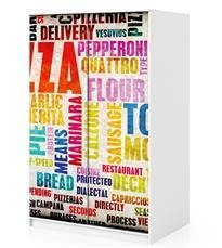 Naklejka na szafę - Flour 0227