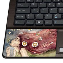 Naklejka pod nadgarstek - Dziewczyna z dmuchawcem 0207