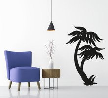 Naklejka na ścianę Palmy