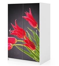 Naklejka na szafę - Magia tulipanów 0056