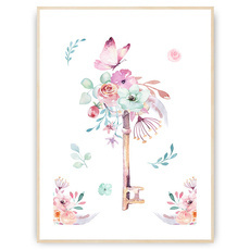 Plakat - Kwiecisty klucz