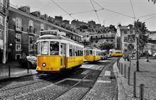 Fototapeta - Żólte tramwaje - 0289
