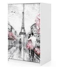 Naklejka na szafę - Ulice Paryża 0153