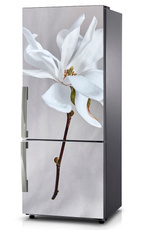 Mata na lodówkę - Piękny biały kwiat