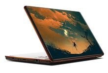 Naklejka na laptopa - Świecące balony 0247