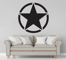 Naklejka na ścianę Star
