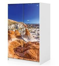 Naklejka na szafę - Czerwony kanion 0031