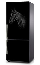 Mata na lodówkę - Czarny koń