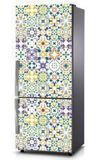 Naklejka na lodówkę - Patchwork - wzór nr 2