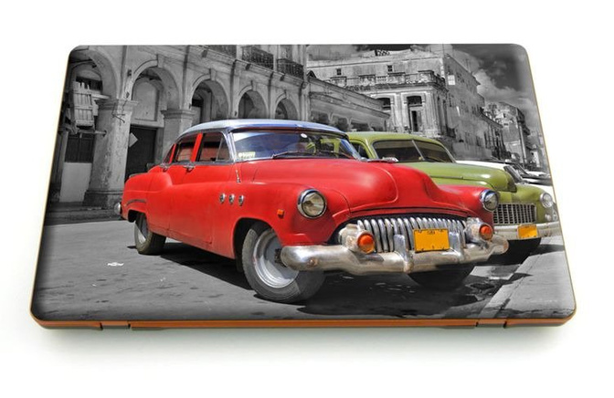 Naklejka na laptopa - Havana car 0117