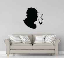 Naklejka na ścianę Detektyw