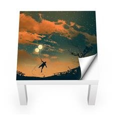 Naklejka na stolik LACK IKEA - Świecące balony 0035