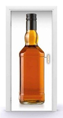 Naklejka na drzwi - Butelka whisky 0700