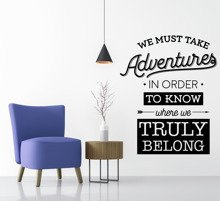 Naklejka na ścianę Adventures