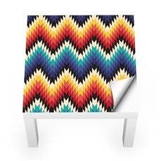 Naklejka na stolik LACK IKEA - Tradycyjny ornament 0217