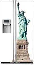 Naklejka na lodówkę side-by-side - Statua Wolności 504