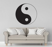Naklejka na ścianę Yin Yang