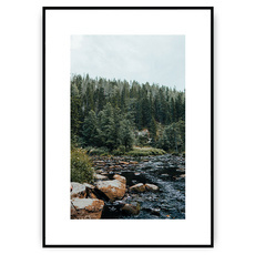 Plakat - Kamienie przy brzegu