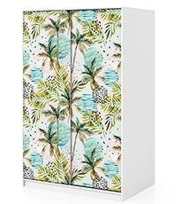 Naklejka na szafę - Ciepłe kraje 0342