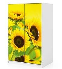 Naklejka na szafę - Słoneczne pole 0074