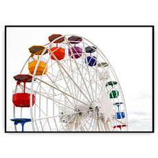 Plakat - Kolorowa karuzela