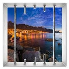 Naklejka na ścianę Okno 3D Kapsztad 0022