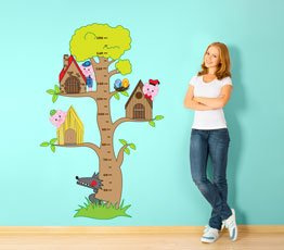 Miarka wzrostu dla dziecka Ogromne drzewo 0014