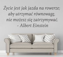 Naklejka na ścianę Jazda na rowerze