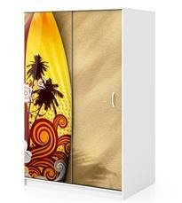 Naklejka na szafę - Deska surfingowa 0222