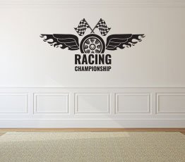 Naklejka na ścianę - Racing Championship