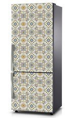 Naklejka na lodówkę - Patchwork - wzór nr 7