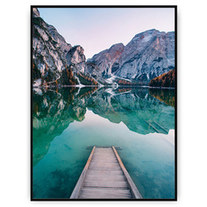 Plakat - Zejście do wody