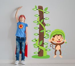 Miarka wzrostu dla dziecka Małpia kąpiel 0019