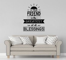 Naklejka na ścianę True Friend