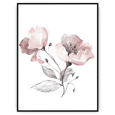 Plakat - Kwiecista sztuka