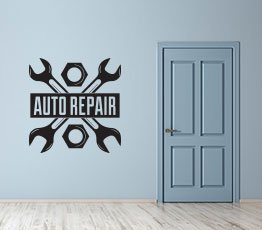 Naklejka na ścianę - Auto Repair