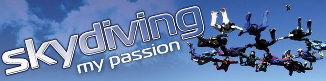 Naklejka na samochód Pasja Skydiving